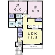 Leaf PlazaⅠの間取り画像