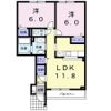 Leaf PlazaⅠの間取り画像