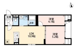 Fiore 川越新宿町(フィオーレカワゴエアラジュクマチ)の間取り画像