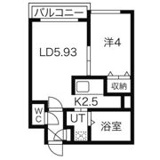 AZURE24(アジュール)の間取り画像