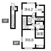 Repren(ルプラン)の間取り画像