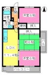 クレセントパレスの間取り画像
