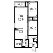 CS名塚の間取り画像