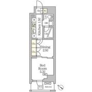 アジールコート松濤の間取り画像
