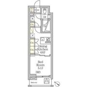 アジールコート松濤の間取り画像