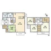 中旭が丘3丁目戸建の間取り画像