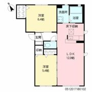 パトリー安心院 B棟の間取り画像