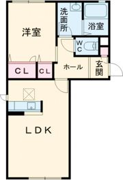 ドミール津久礼の間取り画像
