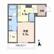 グランメゾン天神の間取り画像