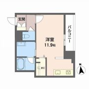 グランメゾン天神の間取り画像