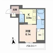 グランメゾン天神の間取り画像