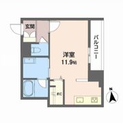 グランメゾン天神の間取り画像