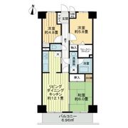 ライオンズマンション久米川第2二番館の間取り画像