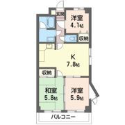 ライフルマンションの間取り画像