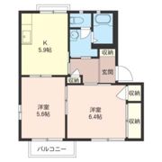 ファミリーステージ東郷Aの間取り画像
