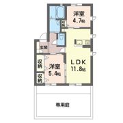 ヴィラーチェ Aの間取り画像