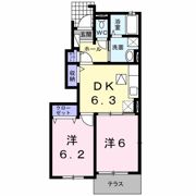 Casa FeliceⅠの間取り画像