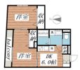桜山ハイツの間取り画像