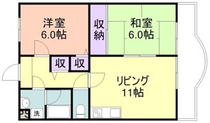 カサ・デ・わさの間取り画像