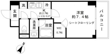St．Luke’s浜田山の間取り画像
