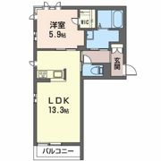 アートタウンの間取り画像