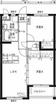 ユーミー田野壱番館の間取り画像