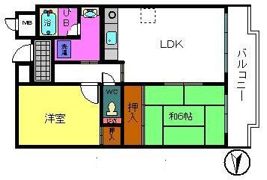 ライオンズマンション泉南樽井第2の間取り画像
