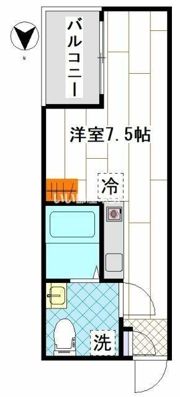 アリア川崎大師の間取り画像