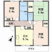 ディアス千尋の間取り画像