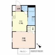 ドゥソレイユ21 B棟の間取り画像
