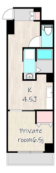 bliss下荒田の間取り画像