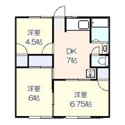 平成ハイツの間取り画像