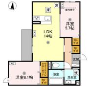 D-ROOM・MBの間取り画像