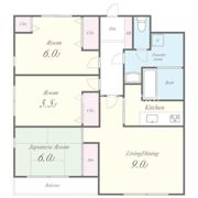 JLBグランエクリュ大磯の間取り画像