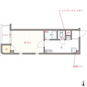 オリエンタル西天満の間取り画像