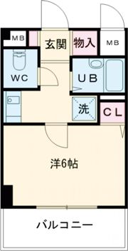六甲ひのきの間取り画像