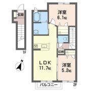 メゾン ソレイユの間取り画像