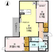 D-ROOM・MBの間取り画像