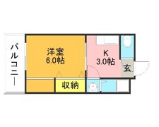 ドルフィン和白の間取り画像