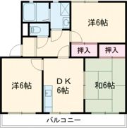 シティ・ナカヤマ A棟の間取り画像