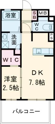 フロンティアききつⅢの間取り画像