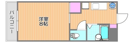 ゼブラハイツの間取り画像