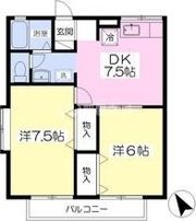 グランドヴェールの間取り画像