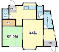 みやび荘の間取り画像