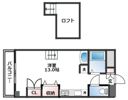 カーサ・ローズヴェールの間取り画像