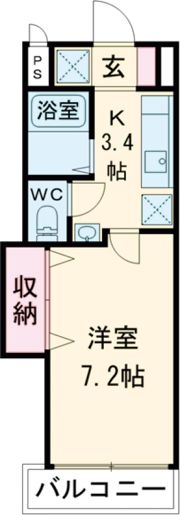 トレス宗方の間取り画像