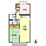セジュール深井 Ⅱの間取り画像