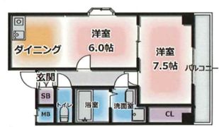 メゾン・ティファニーの間取り画像