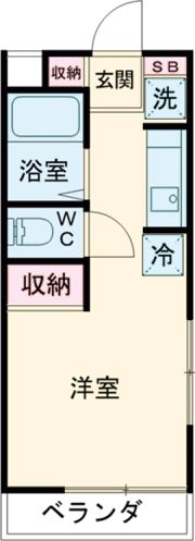シティハイツ拝島の間取り画像