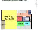 レガーロ新田の間取り画像